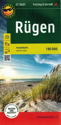 Produktbild von freytag & berndt Freizeitkarte Rügen 1:85.000