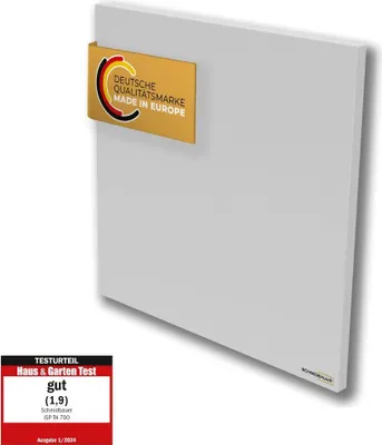 Produktbild von SCHMIDBAUER® Infrarotheizung Concept 450 Watt - inkl. Montagezubehör - Wand/Deckenhalterung - deutsche Qualitätsmarke - Überhitzungsschutz