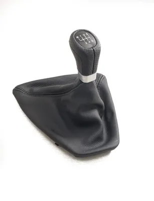 Immagine prodotto di Pomello del cambio e borsa del cambio + telaio 6 velocità in vera pelle per BMW E90 E91 E92 E93