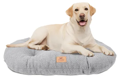 Produktbild von Ferplast Hundebettkissen für mittelgroße Hunde, Katzenbett, waschbarer synthetis