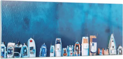 Produktbild von Bilder auf glas - Einteilig - Hafen Hafen £ódŸ - 100x40cm - Glasbilder - Wandbilder - Bilder - zum Aufhängen bereit - Wanddekoration aus Glas - Glas Bilder - Wandbild auf Glas - GAB100x40-5081