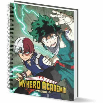 Obrázok produktu pre Karactermania Notatnik A4 My Hero Academia Battle - Oficjalny Produkt