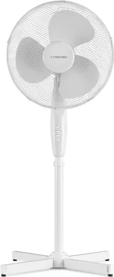 Produktbild von Trotec TVE 16, Haushalts-Lamellenlüfter, Weiß, Flur, 52,5 dB, 40 cm, 90°