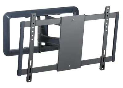 Produktbild von ViVanco™BFMO 8060 W, 2,16 m (85"), 45 kg, 200 x 200 mm, 600 x 400 mm, 2 - 10°, Schwarz, Weiß