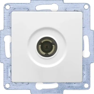 Produktbild von Gunsan VISAGE + MODERNA Modul TV Antennendose Steckdose Weiss
