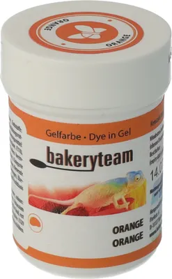 Produktbild von bakeryteam Lebensmittelfarbe 35g Orange