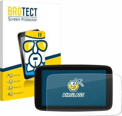 Produktbild von BROTECT Schutzglas für TomTom GO Discover 7" Schutzfolie Panzer Folie Glas Display Schutz klar
