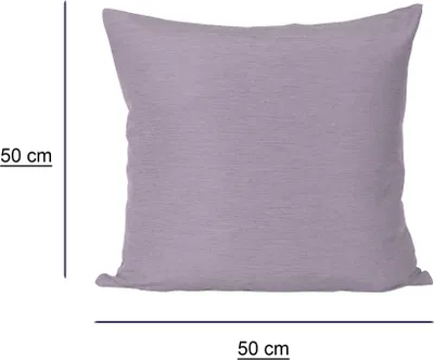 Produktbild von Kissenbezug Canada 50x50 cm flieder elegant meliert Deko Kissen