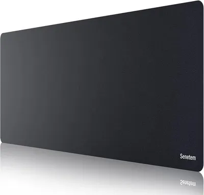 Productafbeelding van Senetem XXXL grote muismat, ultragladde gamingmuismat, antislip rubberen onderkant, wasbaar oppervlak voor bedrade en