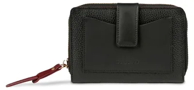 Produktbild von bugatti Geldbörse Viola Ladies Zip Wallet Black - Red schwarz