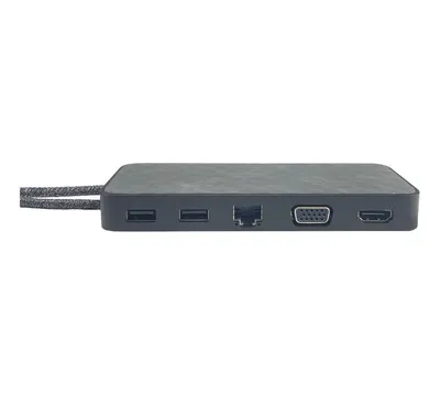 Produktbild von HP USB-C Mini-Dock Dockingstation - HSA-Q001PR - USB 3.0 - USB-C - VGA - LAN - HDMI