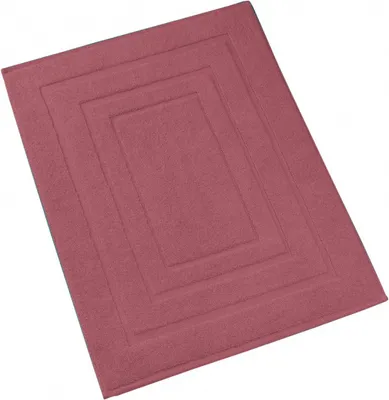Produktbild von badvorleger Pacifique100 x 60 Baumwolle dunkelrosa