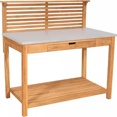 Produktbild von Pflanztisch Hampton Teak mit Schublade