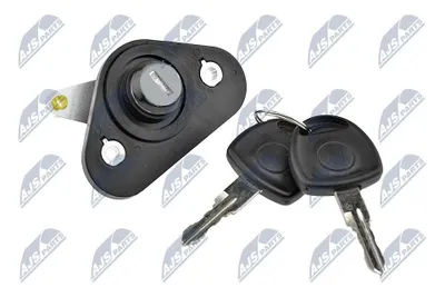 Produktbild von NTY EZC-PL-005 Heckklappenschloss Kofferraumschloss für OPEL Corsa C Schrägheck (X01) Heckklappe