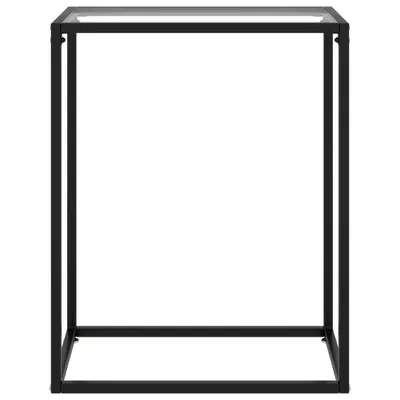Immagine prodotto di vidaXL Tavolino da salotto trasparente 60x35x75 cm in vetro temperato