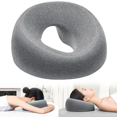 Immagine prodotto di Omgoods - Cuscinetto per massaggio del viso ergonomico, realizzato in memory foam con fori traspiranti