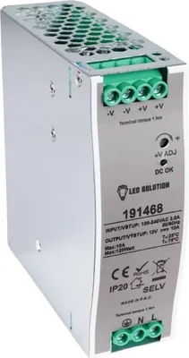 Obrázek produktu pro LED Solution LED zdroj 12V 120W na DIN lištu 191468