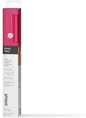 Produktbild von Cricut Smart Vinyl, Permanent, Pink, Vinyl, Blei, Phthalate, 914 mm, 330 mm