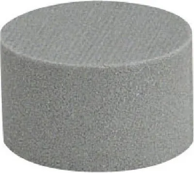 Produktbild von OASIS® Steckmasse Zylinder JERA, grau, 6cm, Ø8cm - Kunstblumen Steckmoos