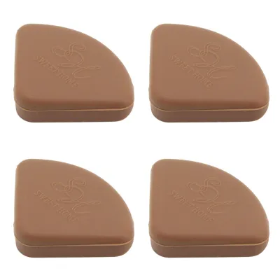 Imagen del producto de Protectores para muebles, protectores de esquinas para muebles, topes de seguridad para bordes, protectores de esquinas para bebés, protectores de esquinas para evitar accidentes infantiles, topes delgados para proteger los bordes