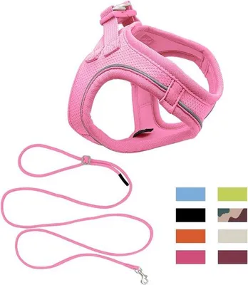 Produktbild von Famanu Katzen- und Welpenharness mit verstellbarem Gurt - Rosa - Größe L