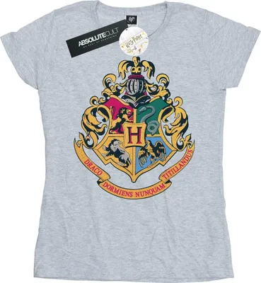 Produktbild von Harry Potter - "Hogwarts" T-Shirt für Damen BI23667 (XL) (Grau)