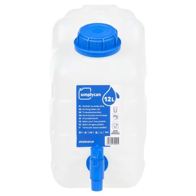 Immagine prodotto di vidaXL Contenitore per acqua con rubinetto Trasparente 10 L plastica