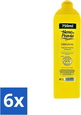 Produktbild von Heno De Pravia – Duschgel – Originalduft – 750 ml - Vorteilspack - 6 Stücke