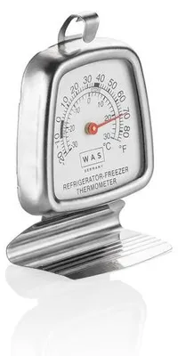 Produktbild von 12x Kühlraumthermometer, 6 x 8,5 cm, Edelstahl