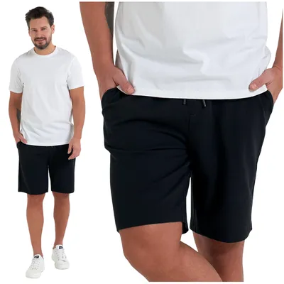Immagine prodotto di Moraj | Pantaloncini da uomo - Taglia M - Pantaloncini corti neri - Pantaloncini estivi - Cotone - Pantaloncini in cotone