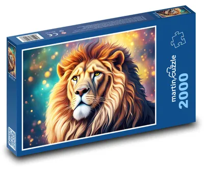Obrázok produktu pre martinpuzzle - Puzzle 2000 - Lev (fantázijná téma)