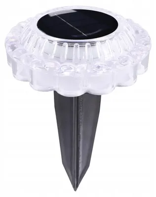 Zdjęcie produktu dla Lampka Solarna Dart Led Ideus Wbijana Ogrodowa 6500K Ip44