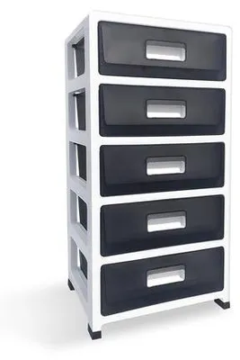 Obrázok produktu pre Plastové úložné kontajnery s veľkými rozmermi a 5 kolieskami
