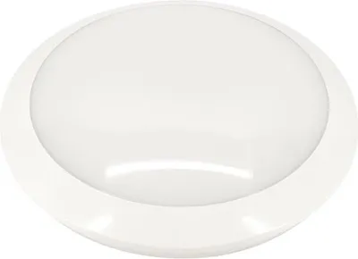 Produktbild von LED-Deckenleuchte 16 W, rund, weiß, Bewegungsmelder, IP66, Notstromversorgung – Neutralweiß 4000 K – 5500 K
