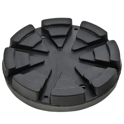 Image de 1x support en caoutchouc pour cric STIX 125x120, bloc en caoutchouc de 24 mm de hauteur P21