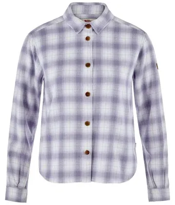 Produktbild von Fjällräven Övik Boxy Flannel Shirt W Eggshell-Lavender Mi S