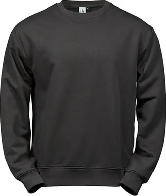 Immagine prodotto di Felpa Tee Jays 5100 | Power - Lavabile fino a 60 °C - Colore: Grigio scuro (tinta unita) - Taglia: 4XL