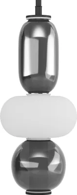 Produktbild von home24 Pendelleuchte - Glas / Eisen - 1-flammig