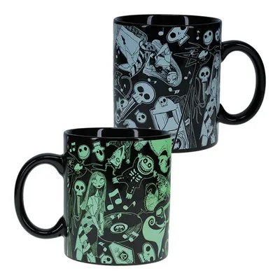 Obrázok produktu pre The Nightmare Before Christmas Hrnček svietiaci 315 ml