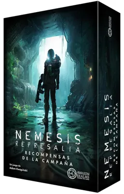 Obrázek produktu pro Awaken Realms Nemesis: Represalia – Odměny kampaně, balení se 3 rozšířeními