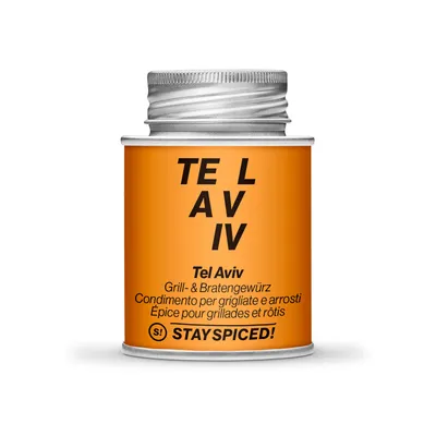 Produktbild von STAY SPICED  - Tel Aviv Grill- & Bratengewürz I NENI I Haya Molcho I Levante Küche I perfekt für Vegetarisch und Vegan I 100% Natürliche Inhaltsstoff