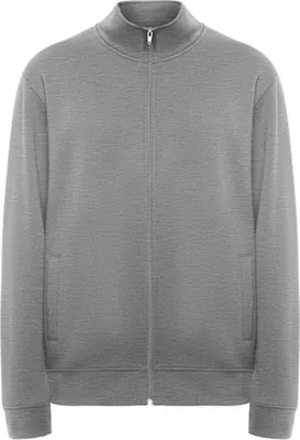 Produktbild von Roly CQ6439 | Sweatjacket Ulan - Farbe: Heather Grey 58 - Größe: S