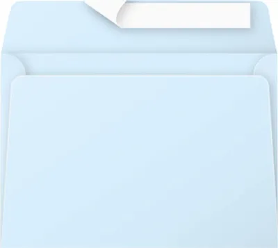 Image de Clairefontaine Enveloppe Pollen 5466C C6 bleu 20 pcs/paquet