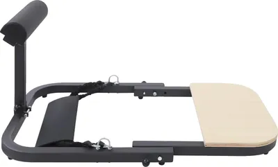 Imagen del producto de Máquina de ejercicios para glúteos, diseño plegable, almohadillas antideslizantes en la base, color
