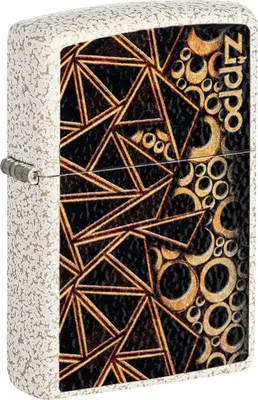 Produktbild von Zippo Benzinfeuerzeug Geometrische Muster, Stilvoll & Langlebig, exklusive Kollektion 2021