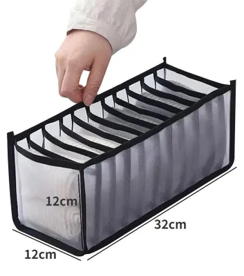 Image de Boîte de rangement pour chaussettes - 11 compartiments