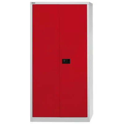 Produktbild von BISLEY Flügeltürenschrank Universal Maße: 91,4 x 195 x 40 cm (B x H x T) Anzahl der Fachböden: 3 Fachböden