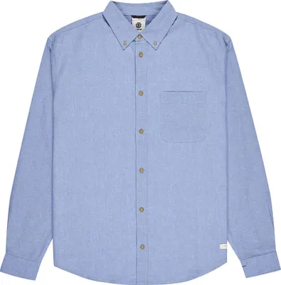Produktbild von Element Button Down Oxford Regular Fit Langarmhemd Blau S Mann Blau S