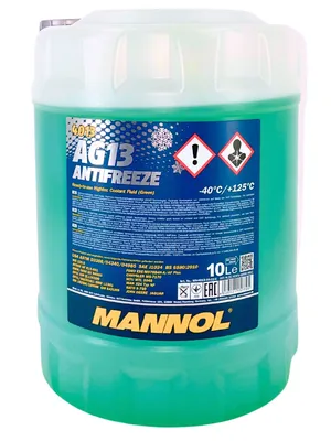 Produktbild von Mannol Antifreeze Kühlerfrostschutz AG13 (-40 °C) Hightec 10 Liter (MN4013-10)