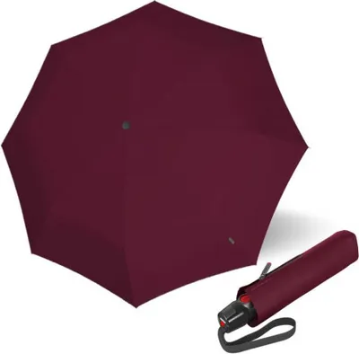 Obrázek produktu pro Knirps KNIRPS T.200 Bordeaux - elegantní plně automatický deštník